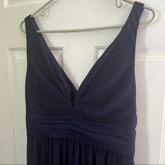 Lulu’s navy blue Maxi Dress - Picture 3 of 8